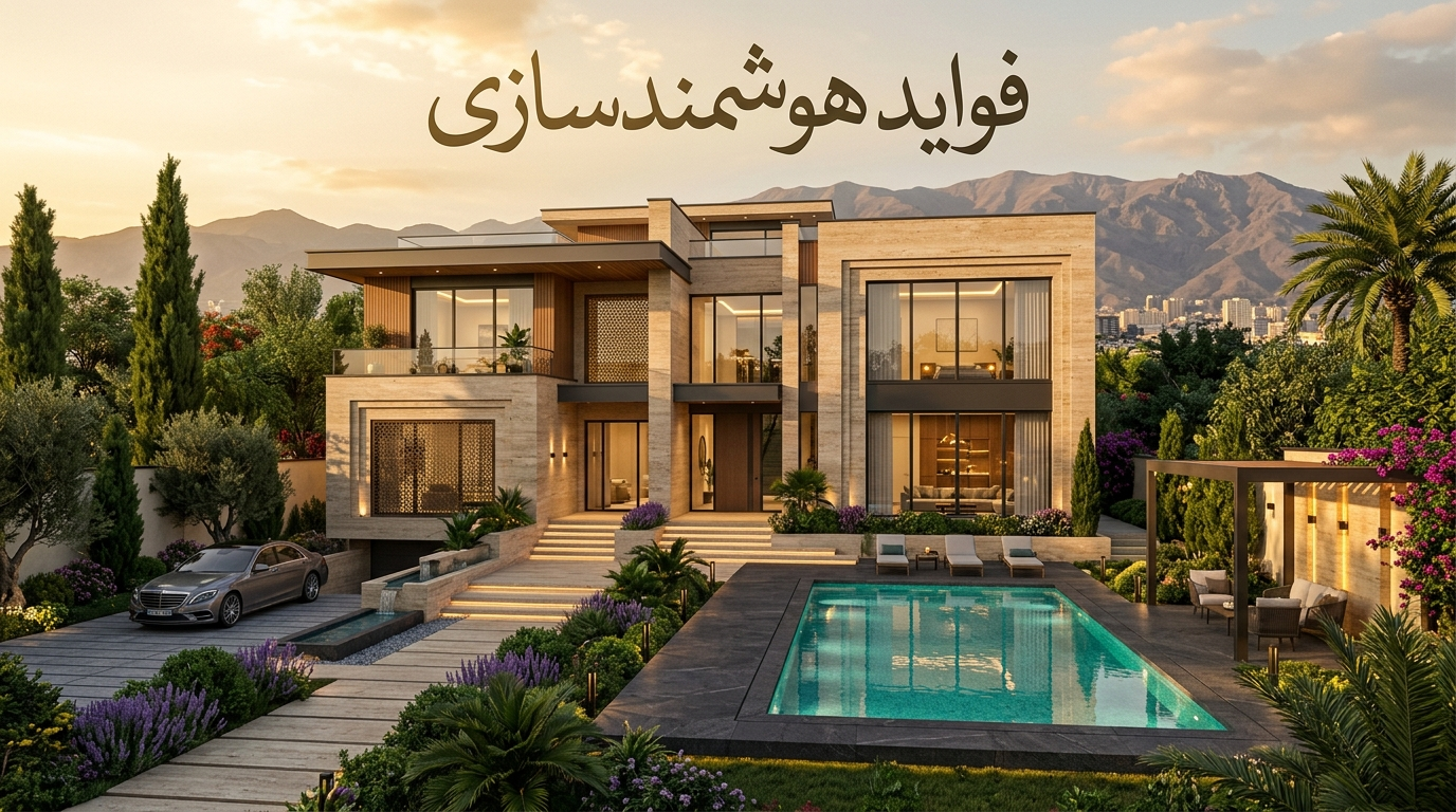 فواید هوشمندسازی خانه و مزایای خانه هوشمند