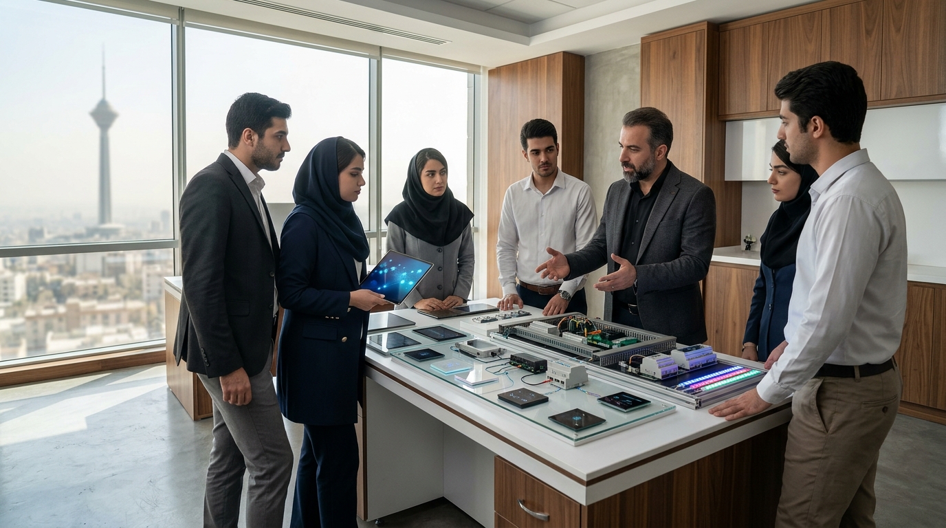 آموزش هوشمندسازی تهران در کلاس حضوری
