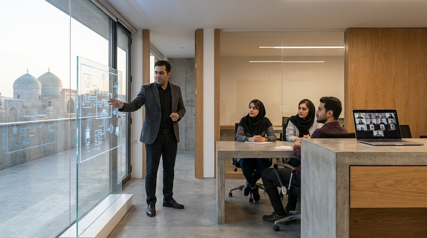 آموزش هوشمندسازی اردبیل کلاس حضوری آنلاین